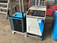 Ingersoll-rand ssr mh7.5 schroefcompressor met luchtdroger - afbeelding 1 van  5