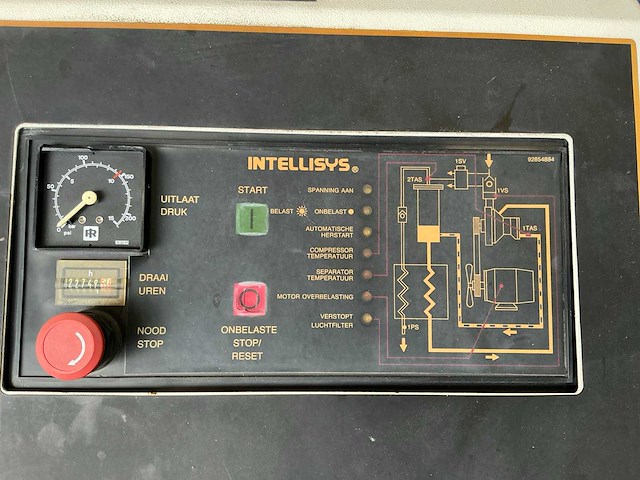 Ingersoll-rand ssr mh7.5 schroefcompressor met luchtdroger - afbeelding 7 van  7