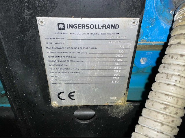 Ingersoll-rand ssr ml22 luchtcompressor - afbeelding 6 van  6