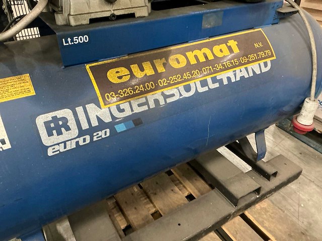 Ingersollrand euro 20 luchtcompressor - afbeelding 4 van  10