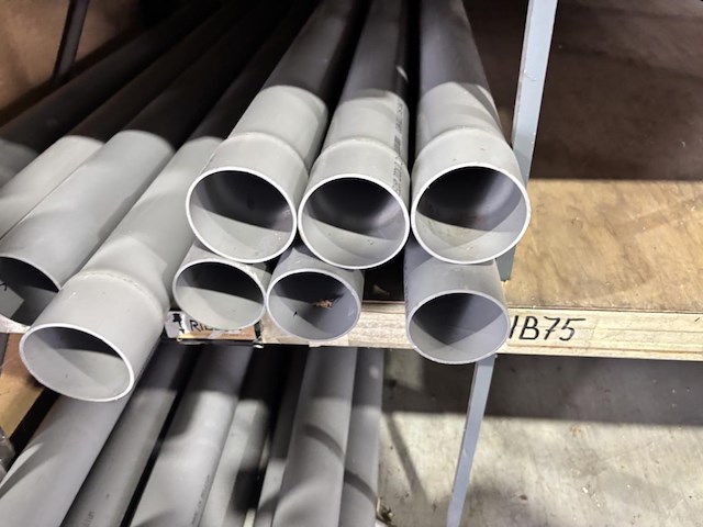 Inhoud 6m rek druk-en pvc buizen - afbeelding 4 van  12