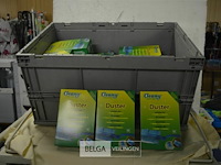 Inhoud bak ±35 duster stofzwabbers - afbeelding 1 van  2