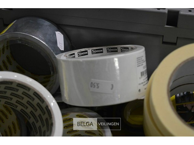 Inhoud bak div soorten plakband - afbeelding 4 van  4