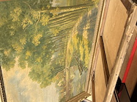 Inhoud bak diverse schilderijen en kaders - afbeelding 4 van  6