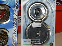 Inhoud bak partij div. gootsteenzeefjes + stop - afbeelding 3 van  3