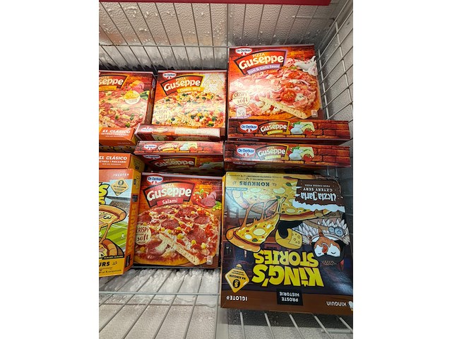 Inhoud diepvries: partij diepvriespizza's - afbeelding 4 van  7