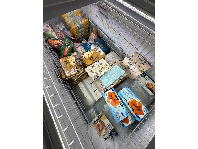 Inhoud diepvries: partij diepvriesproducten - afbeelding 2 van  7