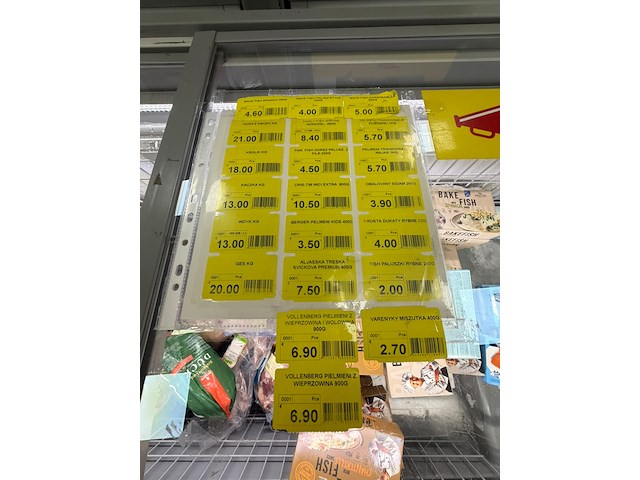 Inhoud diepvries: partij diepvriesproducten - afbeelding 7 van  7