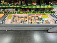 Inhoud diepvries: partij diepvriesproducten