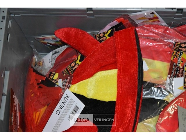 Inhoud doos partij div artikelen support voetbal belgië - afbeelding 2 van  3