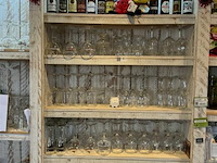 Inhoud kast - div glazen