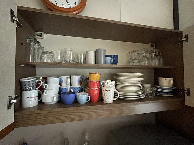 Inhoud keukenkasten - afbeelding 1 van  1