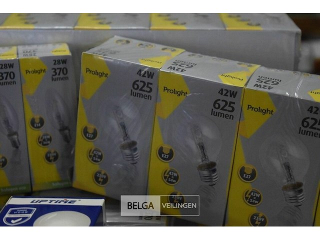 Inhoud kist partij div soorten lampen - afbeelding 3 van  4