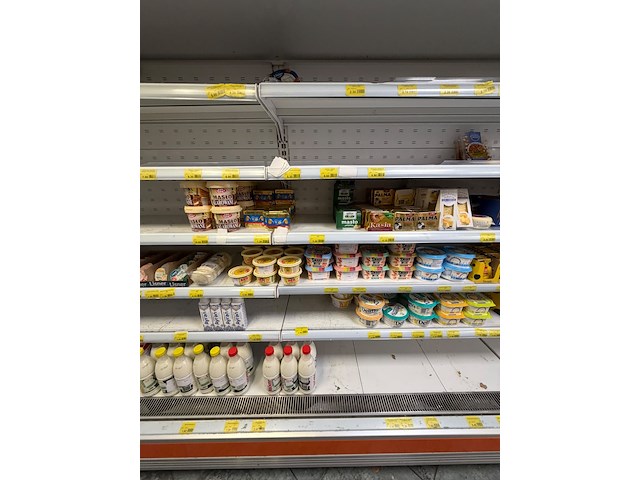 Inhoud koelvitrine: partij gekoelde zuivelproducten - afbeelding 10 van  14