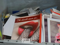 Inhoud korf partij div. wenskaarten - afbeelding 3 van  6