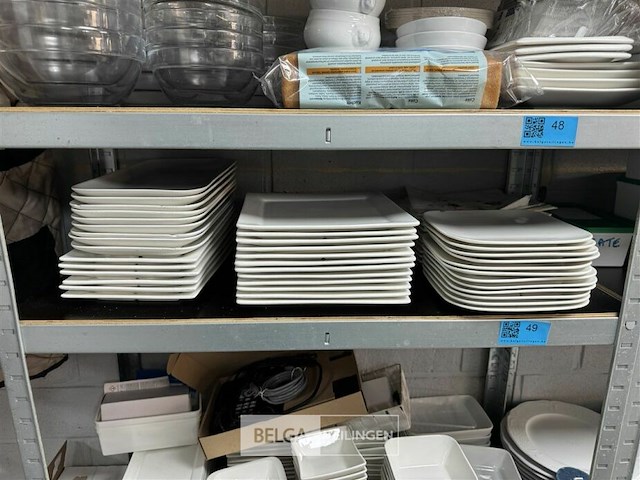 Inhoud legger - borden - afbeelding 1 van  5