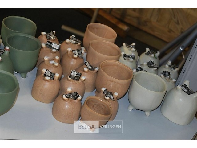 Inhoud legger div decoratie bloempotjes - afbeelding 4 van  4