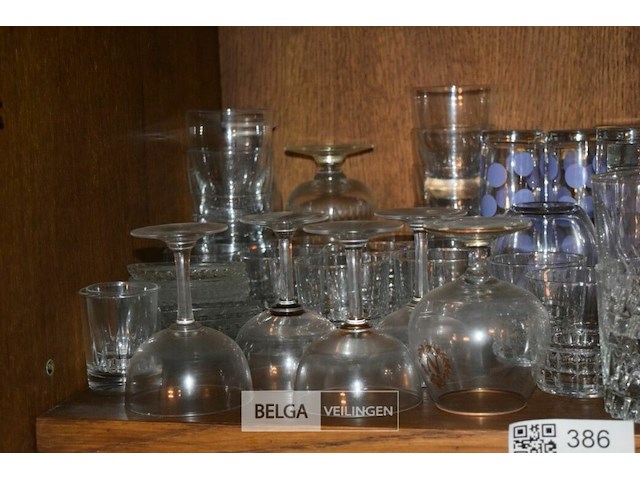 Inhoud legger div glazen - afbeelding 2 van  4