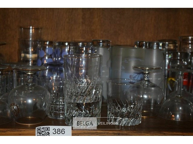 Inhoud legger div glazen - afbeelding 3 van  4