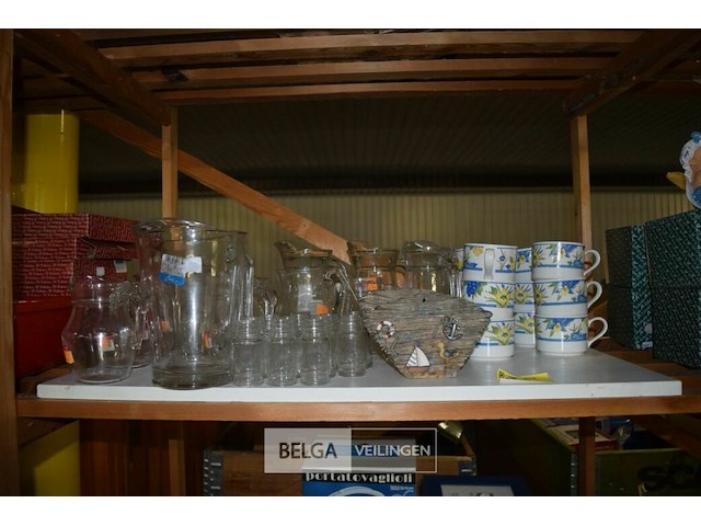 Inhoud legger glazen en tassen - afbeelding 1 van  4