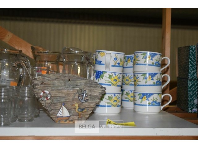 Inhoud legger glazen en tassen - afbeelding 4 van  4