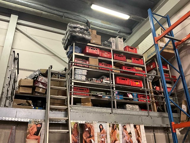 Inhoud magazijn + ladder - afbeelding 1 van  8