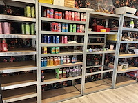 Inhoud magazijn (rekken)
