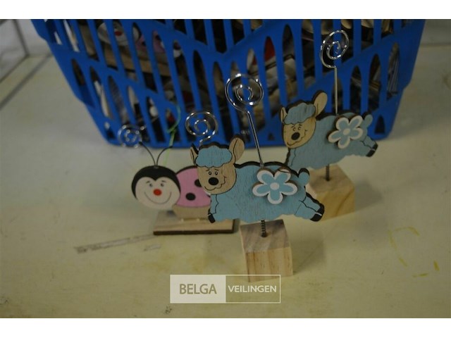 Inhoud mandje partij div paasartikelen - afbeelding 3 van  4