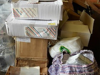 Inhoud pallet div. inpakmaterialen