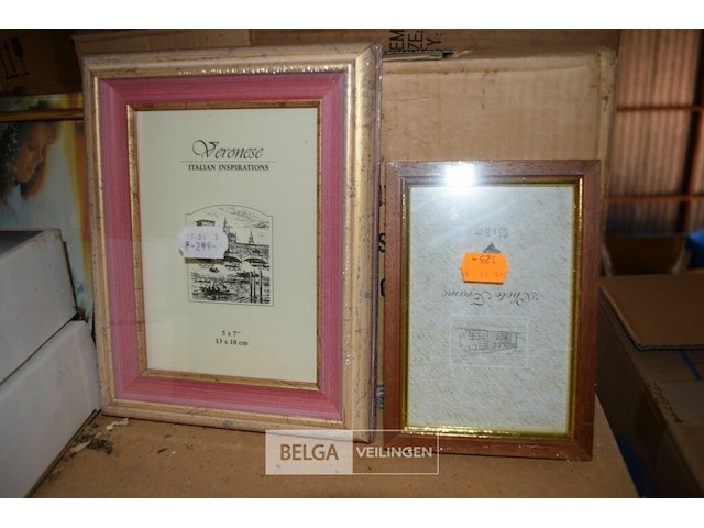 Inhoud pallet div. modellen fotokaders - afbeelding 1 van  5