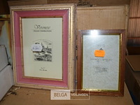 Inhoud pallet div. modellen fotokaders