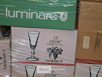 Inhoud pallet div soorten glazen