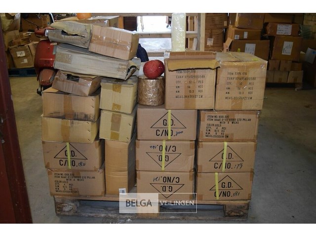 Inhoud pallet div soorten kaarsen - afbeelding 5 van  6