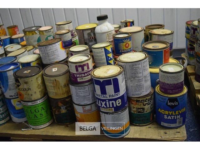Inhoud pallet partij div soorten verf - afbeelding 5 van  8