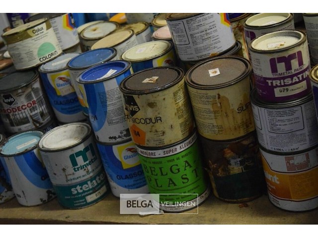Inhoud pallet partij div soorten verf - afbeelding 6 van  8
