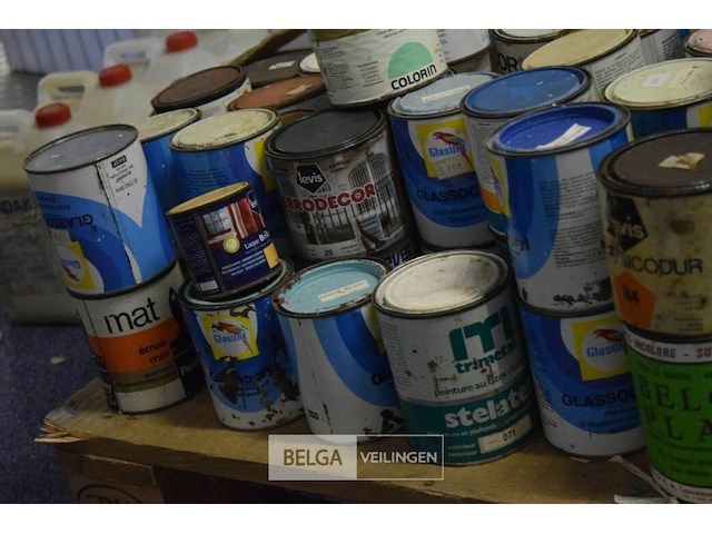 Inhoud pallet partij div soorten verf - afbeelding 7 van  8
