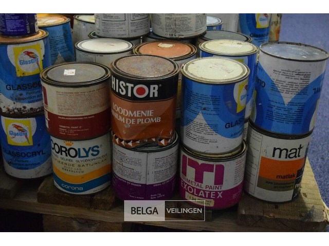 Inhoud pallet partij div soorten verf - afbeelding 8 van  8
