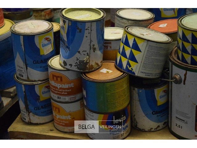 Inhoud pallet partij div soorten verf - afbeelding 4 van  6