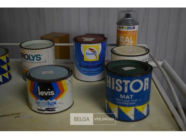 Inhoud pallet partij div soorten verf - afbeelding 5 van  6