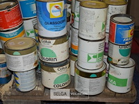 Inhoud pallet partij div soorten verf - afbeelding 2 van  7