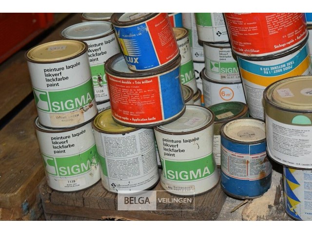 Inhoud pallet partij div soorten verf - afbeelding 4 van  7