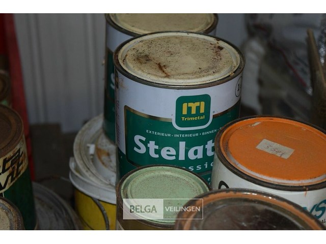 Inhoud pallet partij div soorten verf - afbeelding 6 van  7