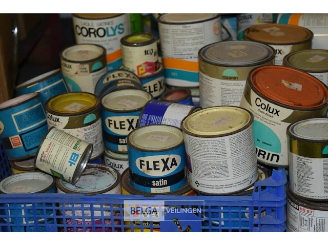 Inhoud pallet partij div soorten verf - afbeelding 3 van  6