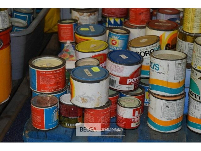 Inhoud pallet partij div soorten verf - afbeelding 2 van  6