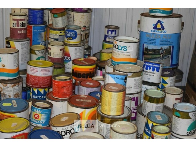 Inhoud pallet partij div soorten verf - afbeelding 4 van  6
