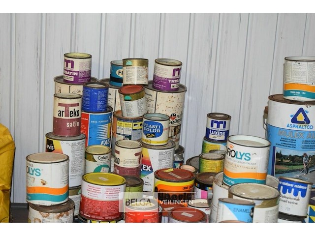 Inhoud pallet partij div soorten verf - afbeelding 5 van  6