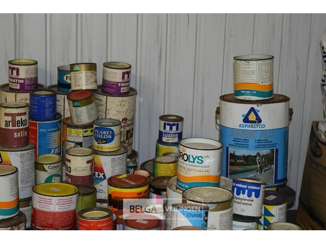 Inhoud pallet partij div soorten verf - afbeelding 6 van  6