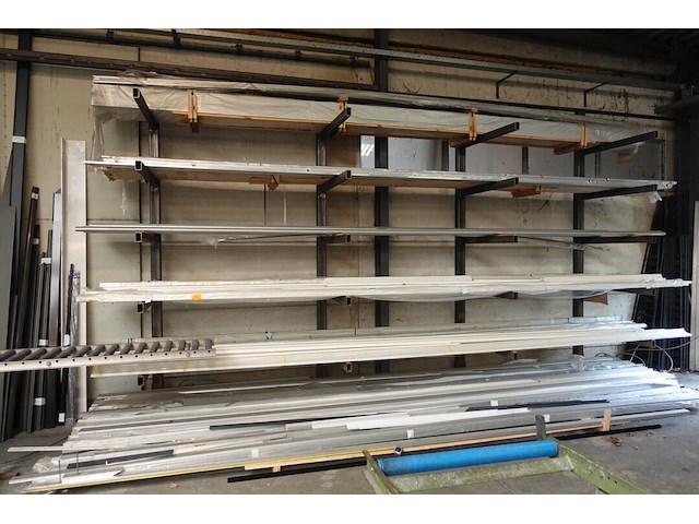 Inhoud rek aluminium - afbeelding 1 van  7