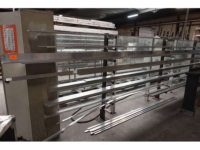 Inhoud rek aluminium - afbeelding 1 van  9