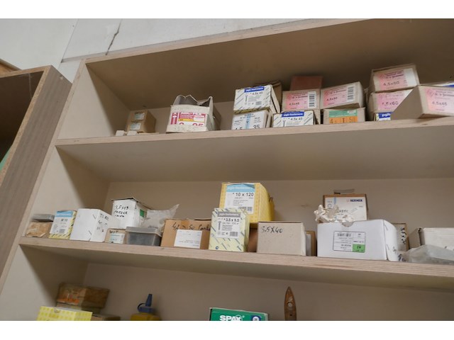 Inhoud rek : bevestigingsmateriaal - afbeelding 4 van  6